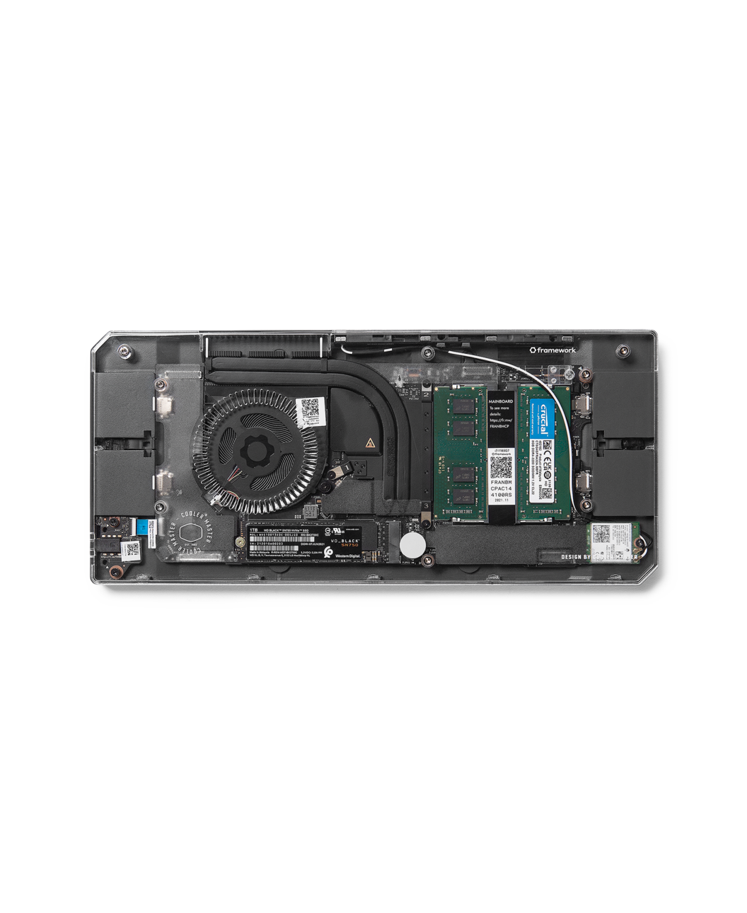 Framework Laptop - Cooler Master Mainboard Case